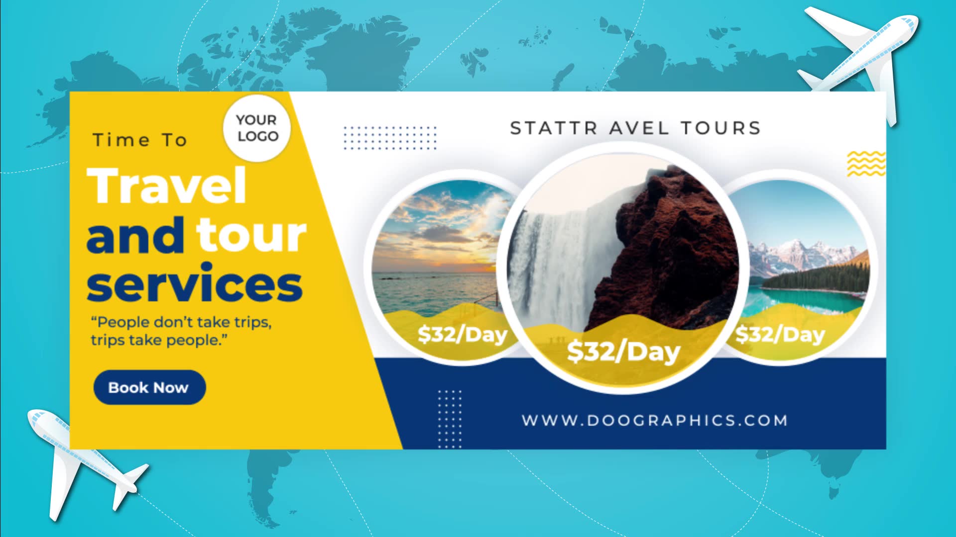 Travel Facebook Cover Videohive 33359471 After Effects Image 2