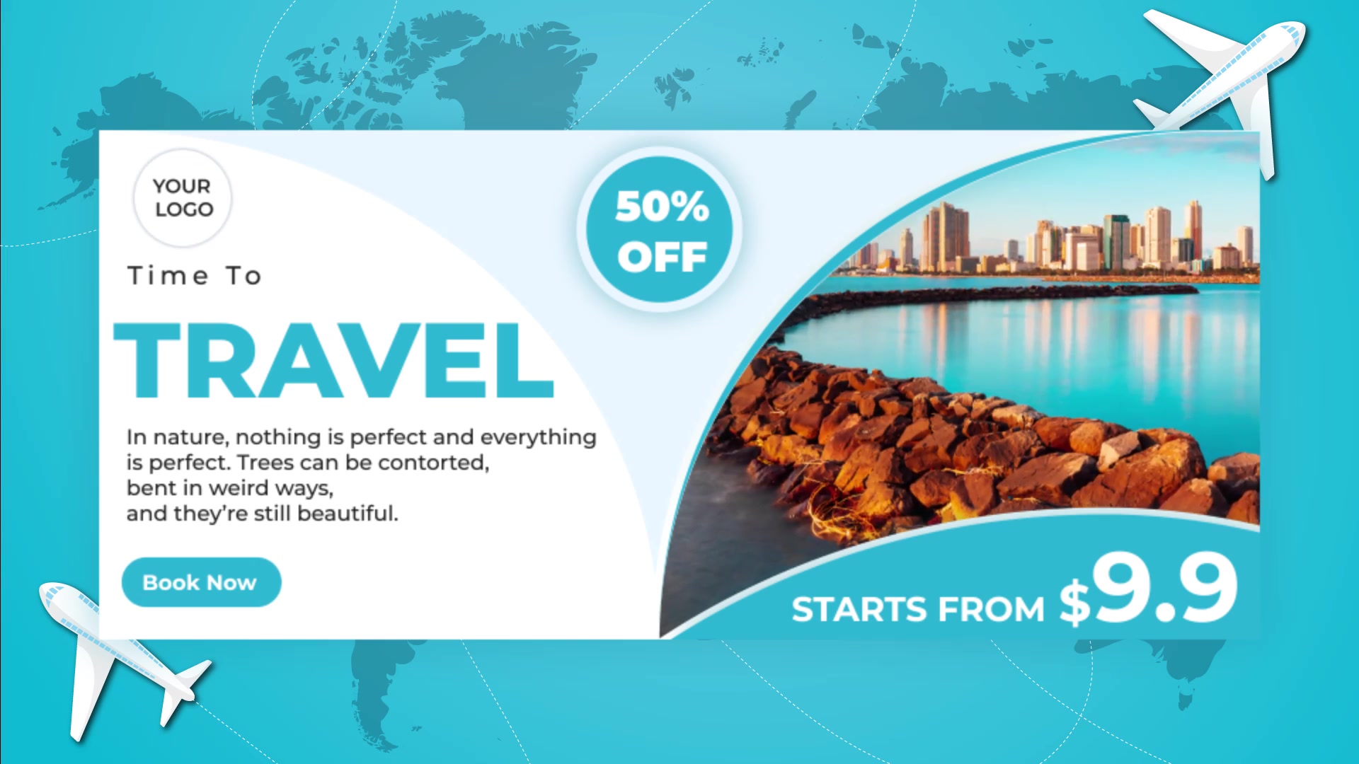 Travel Facebook Cover Videohive 33359471 After Effects Image 4