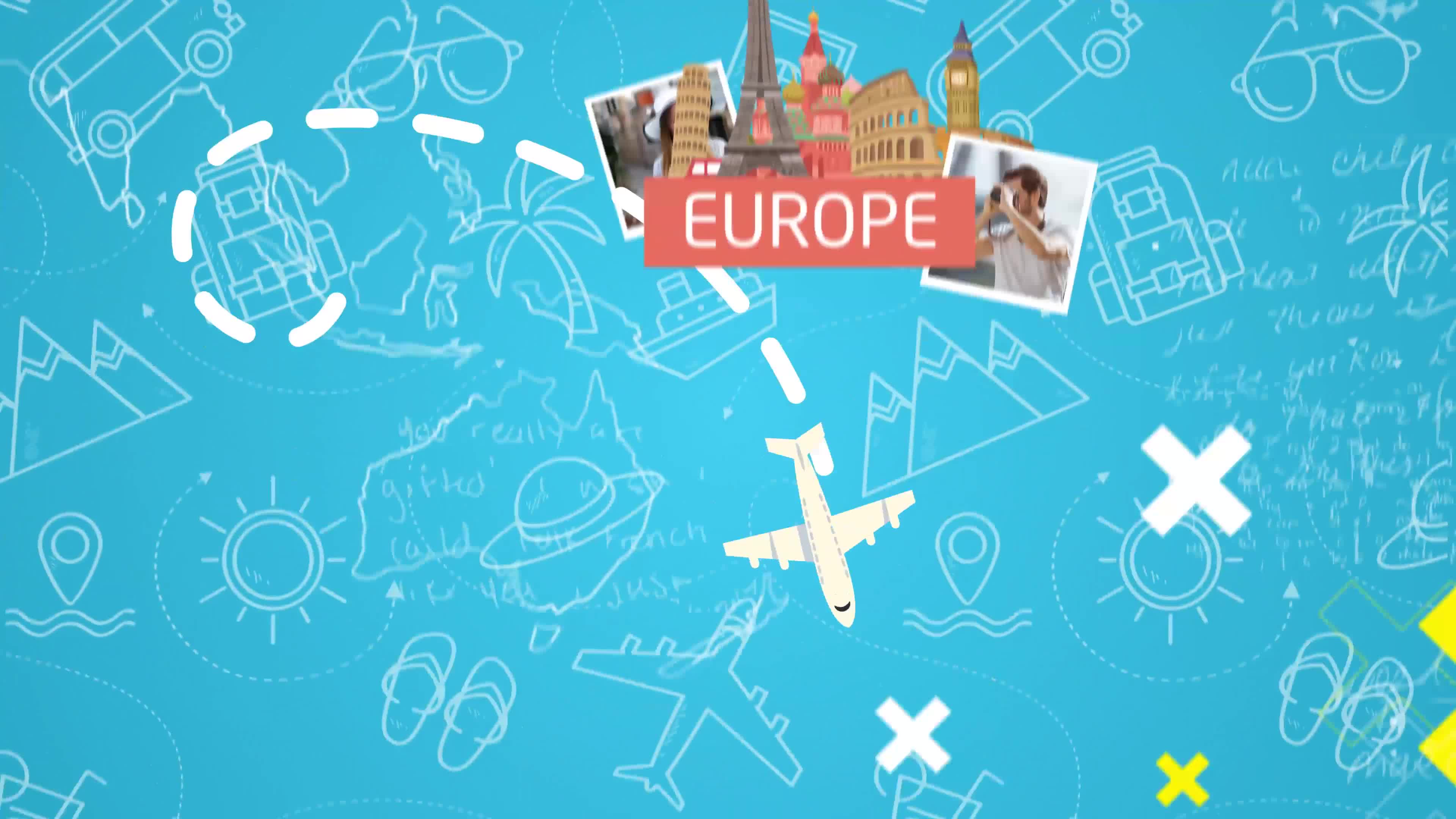 Travel Flight Logo Videohive 24192263 After Effects Image 4