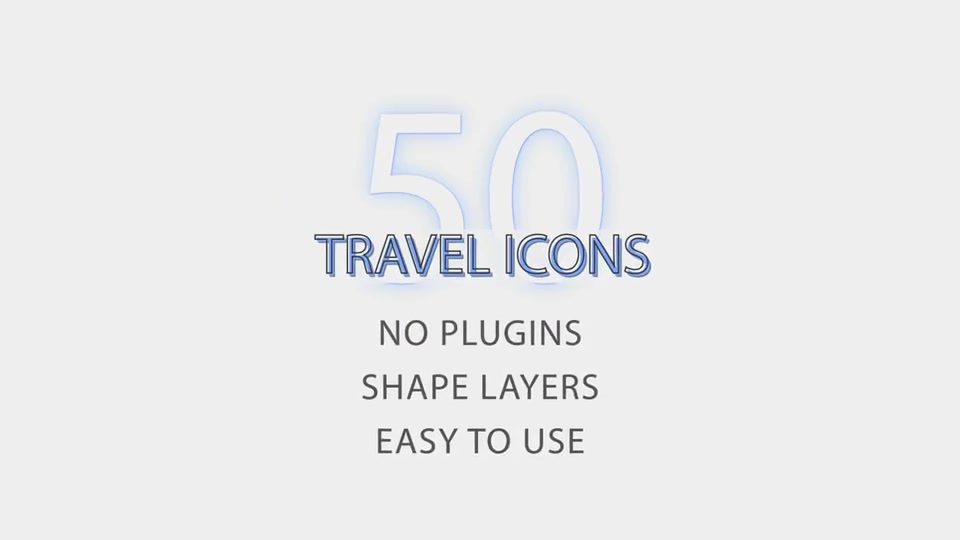 Travel Holiday Flat Icons - Download Videohive 21582943