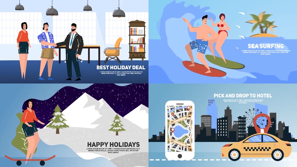 Travel & Holiday Promotion Kit Videohive 25443546 After Effects Image 5