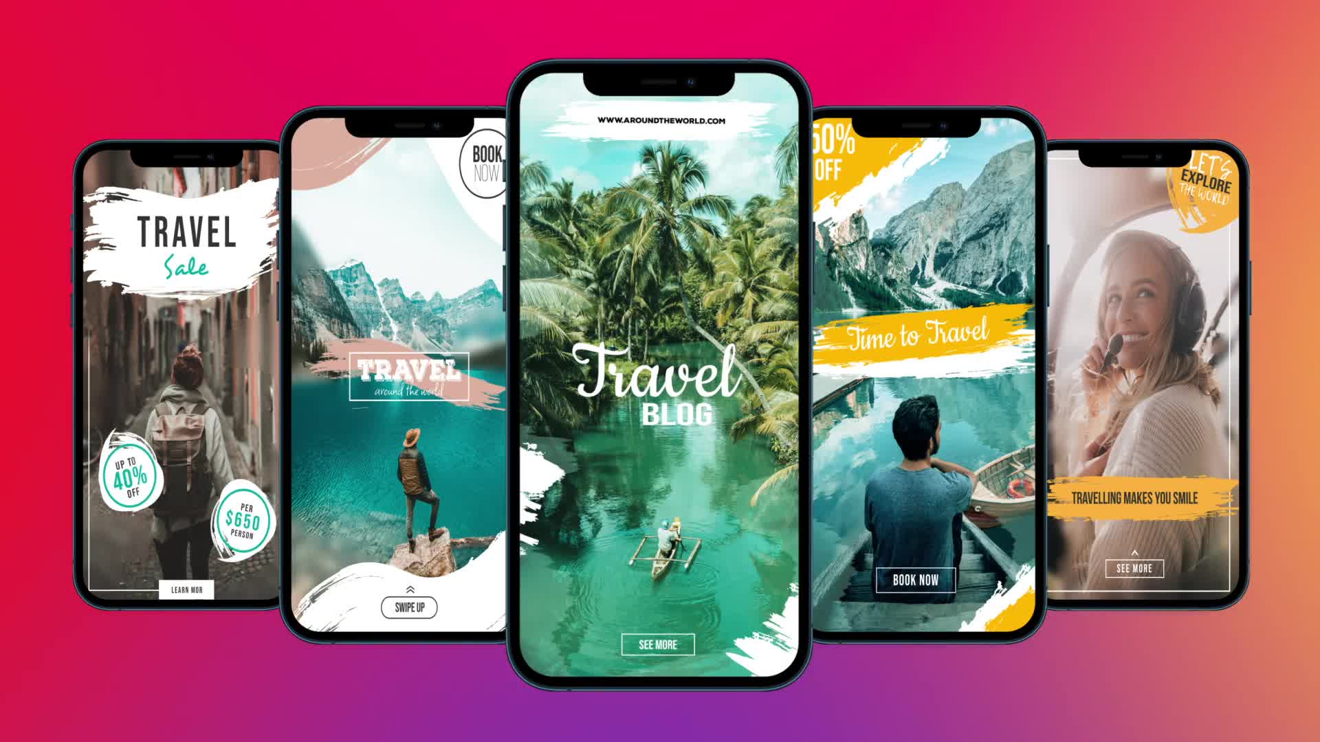 Travel Instagram Stories After Effects Videohive 37526278 After Effects Image 10