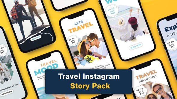 Travel Instagram Story Pack - 32927665 Download Videohive