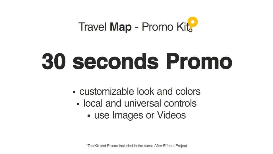 Travel Map Promo Kit - Download Videohive 21811145