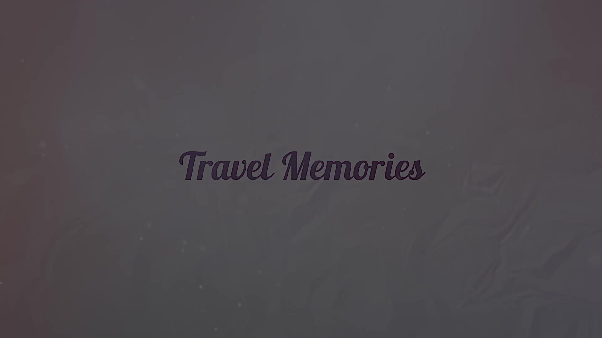Travel Memories Videohive 24978567 Apple Motion Image 12