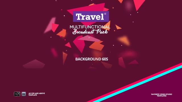 Travel Multifunction Broadcast Pack - Download Videohive 20406345