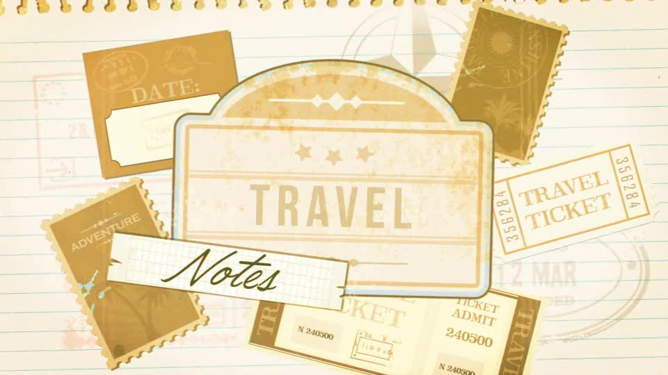 Travel Notes Videohive 8281637 After Effects Image 1