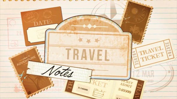 Travel Notes - Videohive 8281637 Download