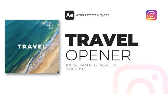 Travel Opener Instagram Post - Videohive 39235961 Download