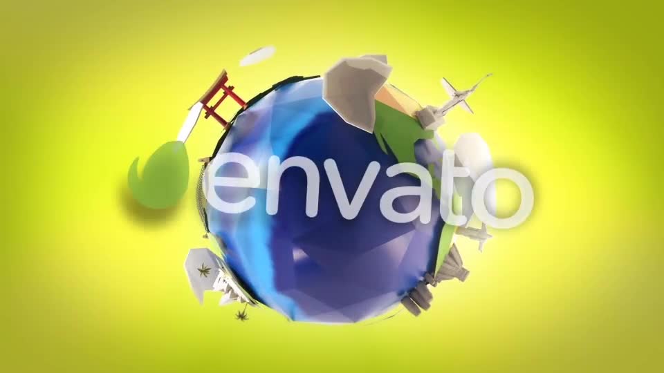 Travel Planet Logo Reveals Videohive 23264549 Premiere Pro Image 1