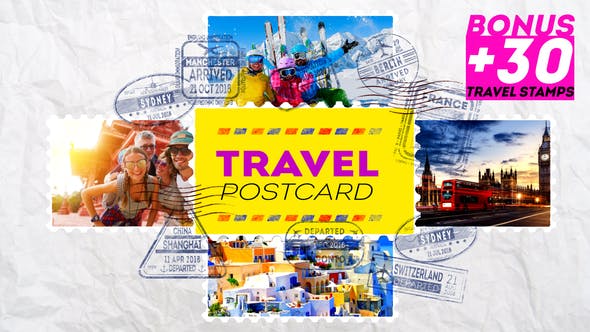 Travel Postcard - 22341873 Download Videohive