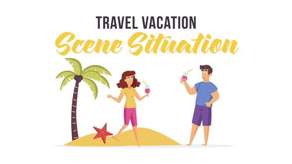 Travel vacation Scene Situation - Videohive Download 28480061