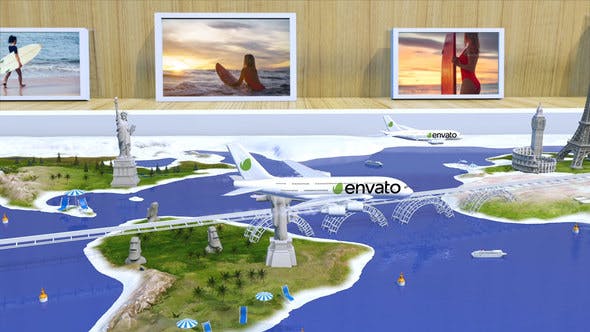 Travel With Us Airlines - Download 23192086 Videohive