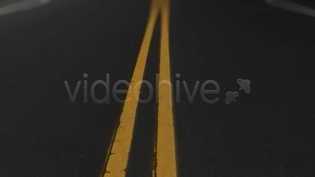 Traveling Down Street Road Double Line LOOP  Videohive 154117 Stock Footage Image 4