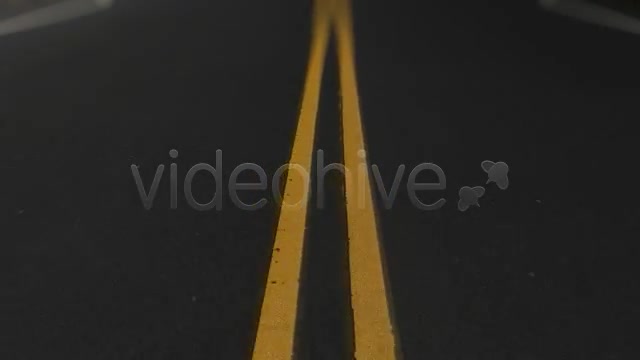 Traveling Down Street Road Double Line LOOP  Videohive 154117 Stock Footage Image 5