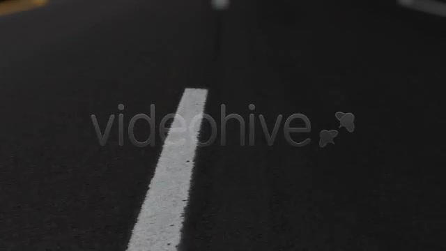 Traveling Down Street Road Striped Line LOOP  Videohive 153931 Stock Footage Image 2