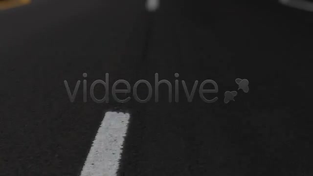 Traveling Down Street Road Striped Line LOOP  Videohive 153931 Stock Footage Image 4