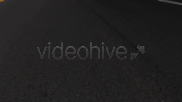 Traveling Down Street Road Striped Line LOOP  Videohive 153931 Stock Footage Image 9
