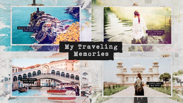 Traveling Memories / Journey Photo Album / Family and Friends / Adventure Slideshow - 24759089 Download Videohive