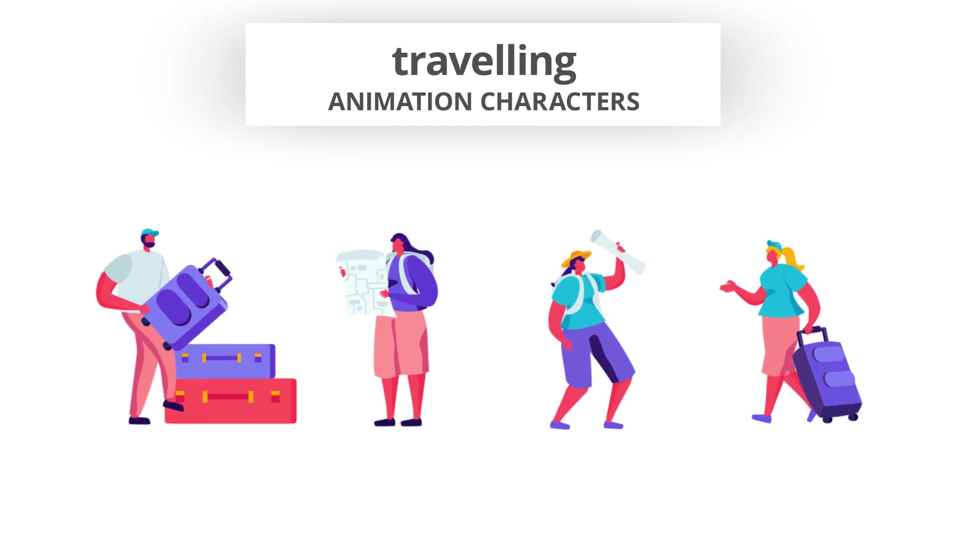 Travelling Character Set Videohive 32842674 After Effects Image 4