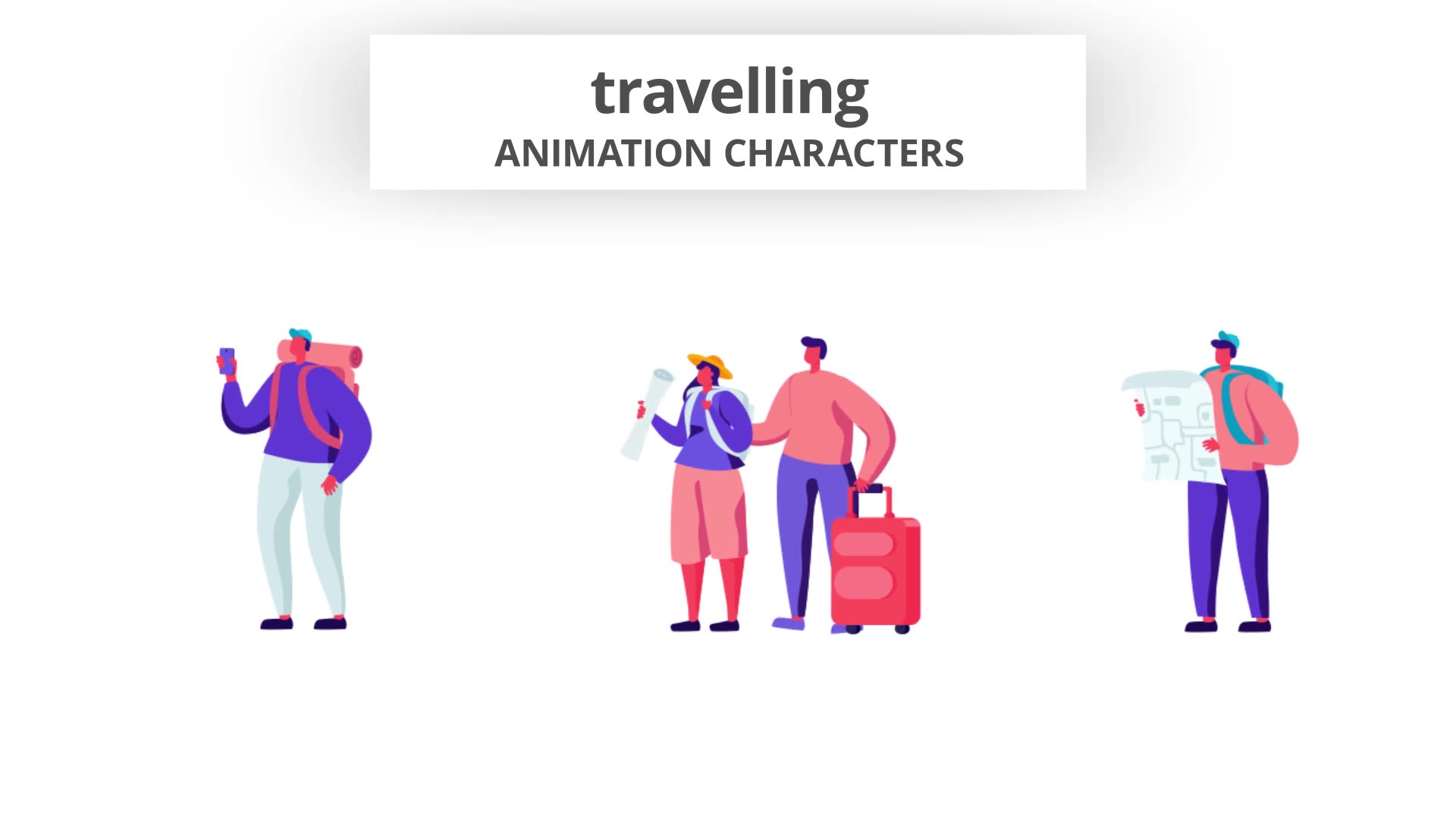 Travelling Character Set Videohive 32842674 After Effects Image 8