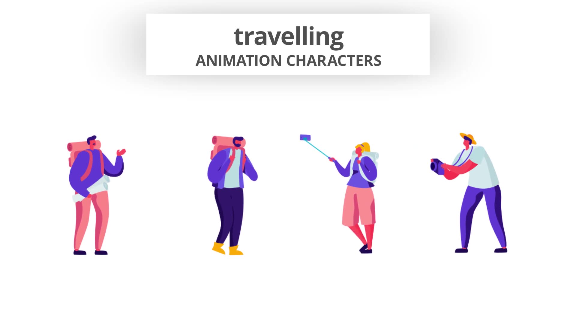 Travelling Character Set Videohive 32842674 After Effects Image 9