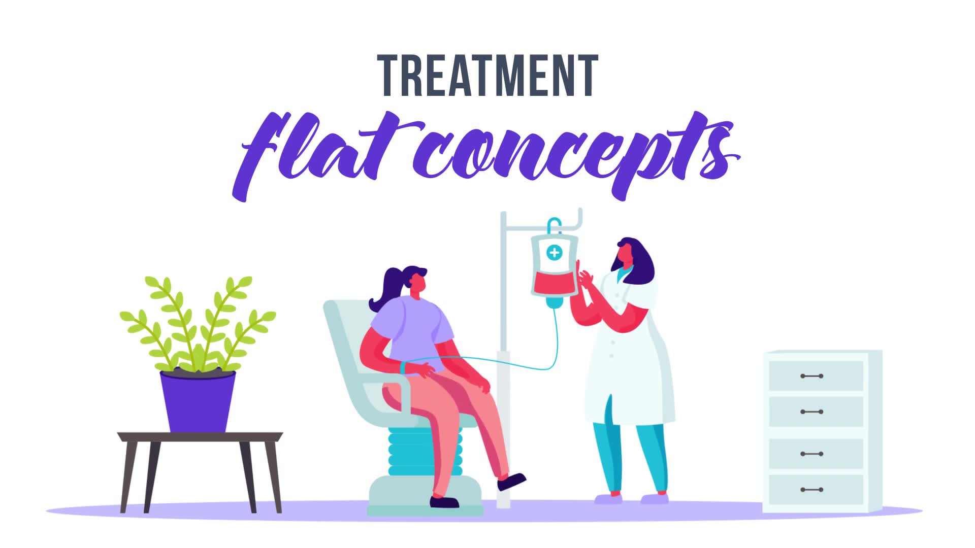 Treatment Flat Concept Videohive 33099282 After Effects Image 2
