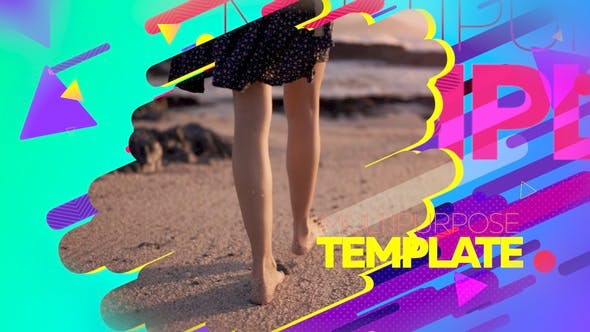 Trendy Colourful Opener - Videohive Download 25854528