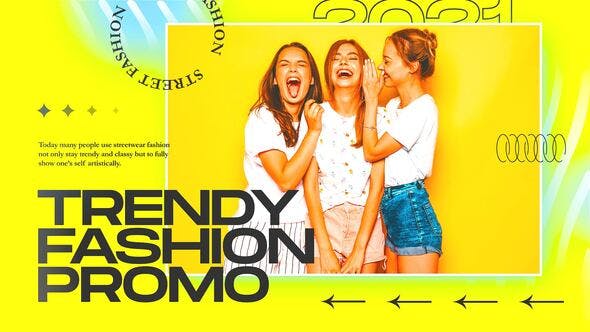 Trendy Fashion Promo - Videohive 32670536 Download