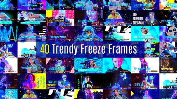 Trendy Freeze Frame - Download Videohive 34889437