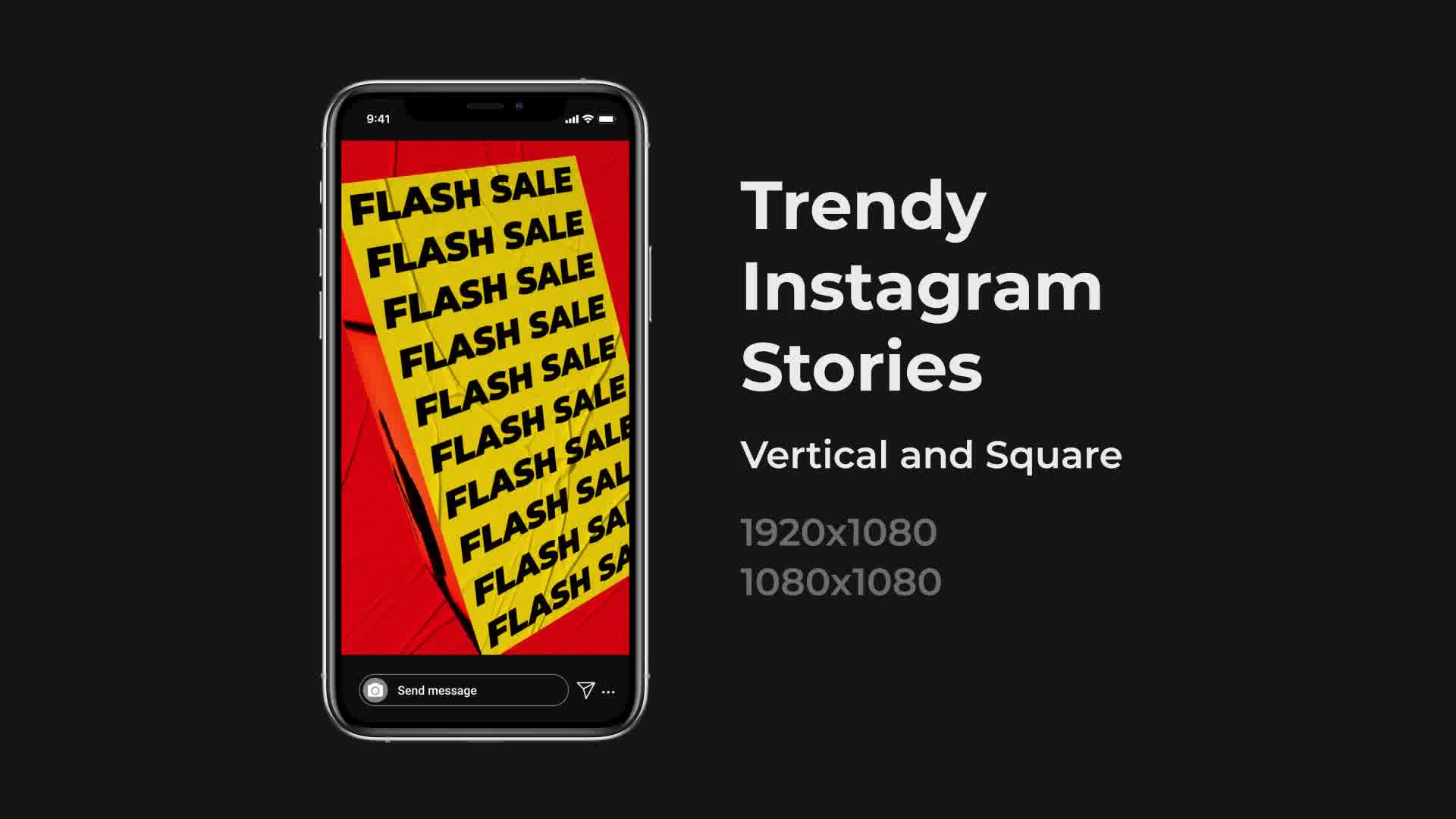 Trendy Instagram Stories | Vertical and Square Videohive 24900393 After Effects Image 10