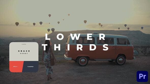 Trendy Lower Thirds - Videohive Download 36768435