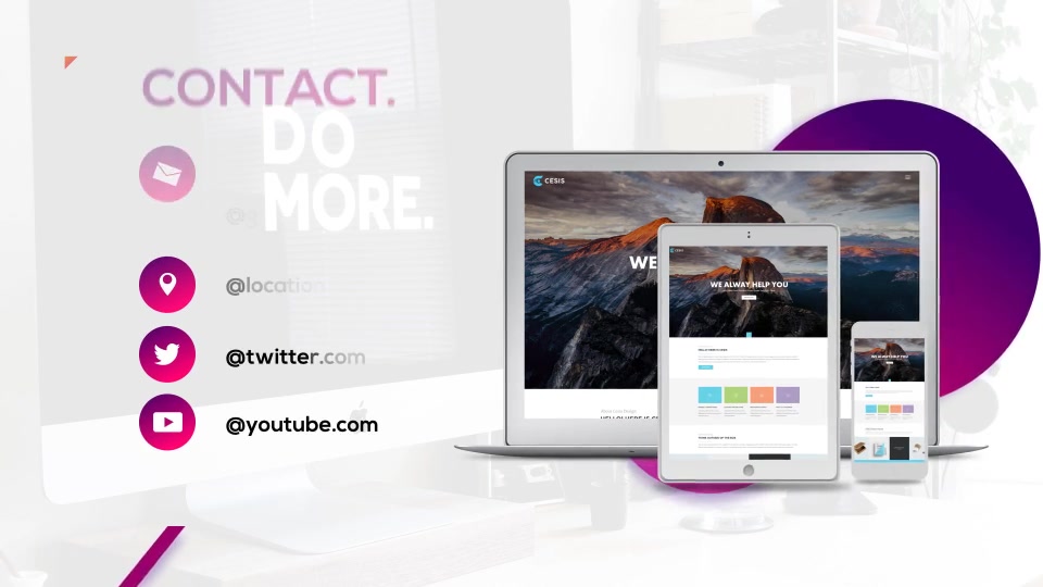 Trendy Minimalistic Web Promo - Download Videohive 20875666