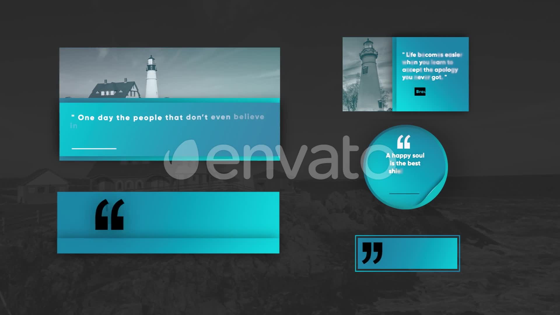 Trendy Quote Titles Videohive 25444933 Apple Motion Image 1