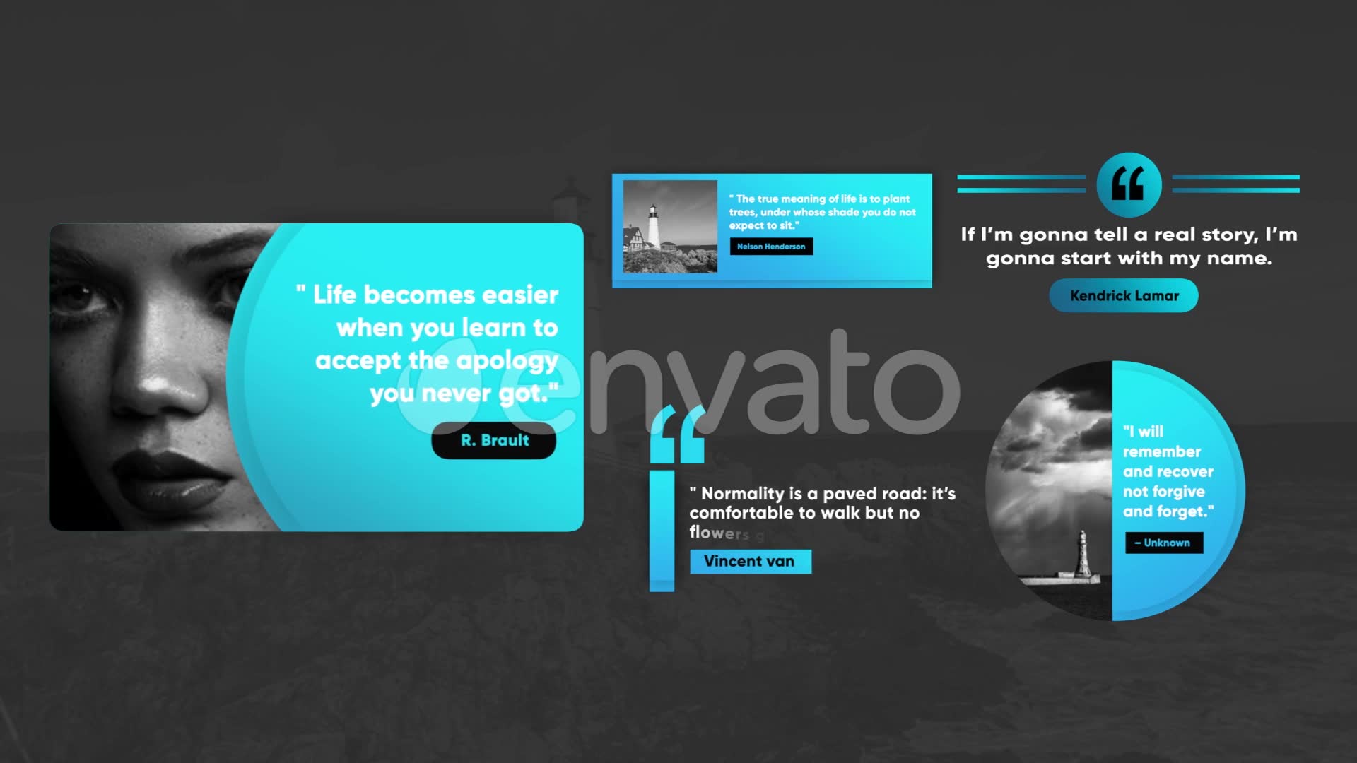 Trendy Quote Titles Videohive 25444933 Apple Motion Image 11