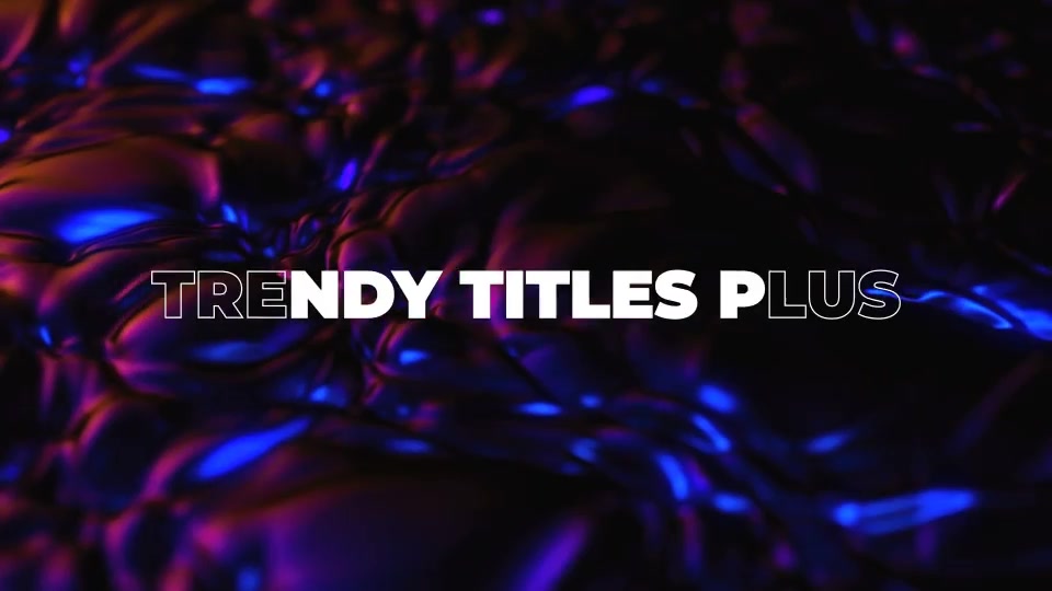 Trendy Titles Plus Videohive 29138912 After Effects Image 6