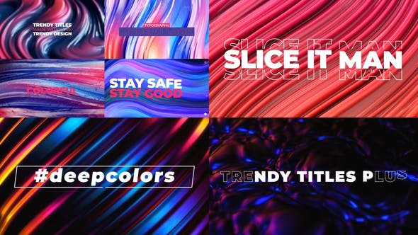 Trendy Titles Plus - Download Videohive 29138912