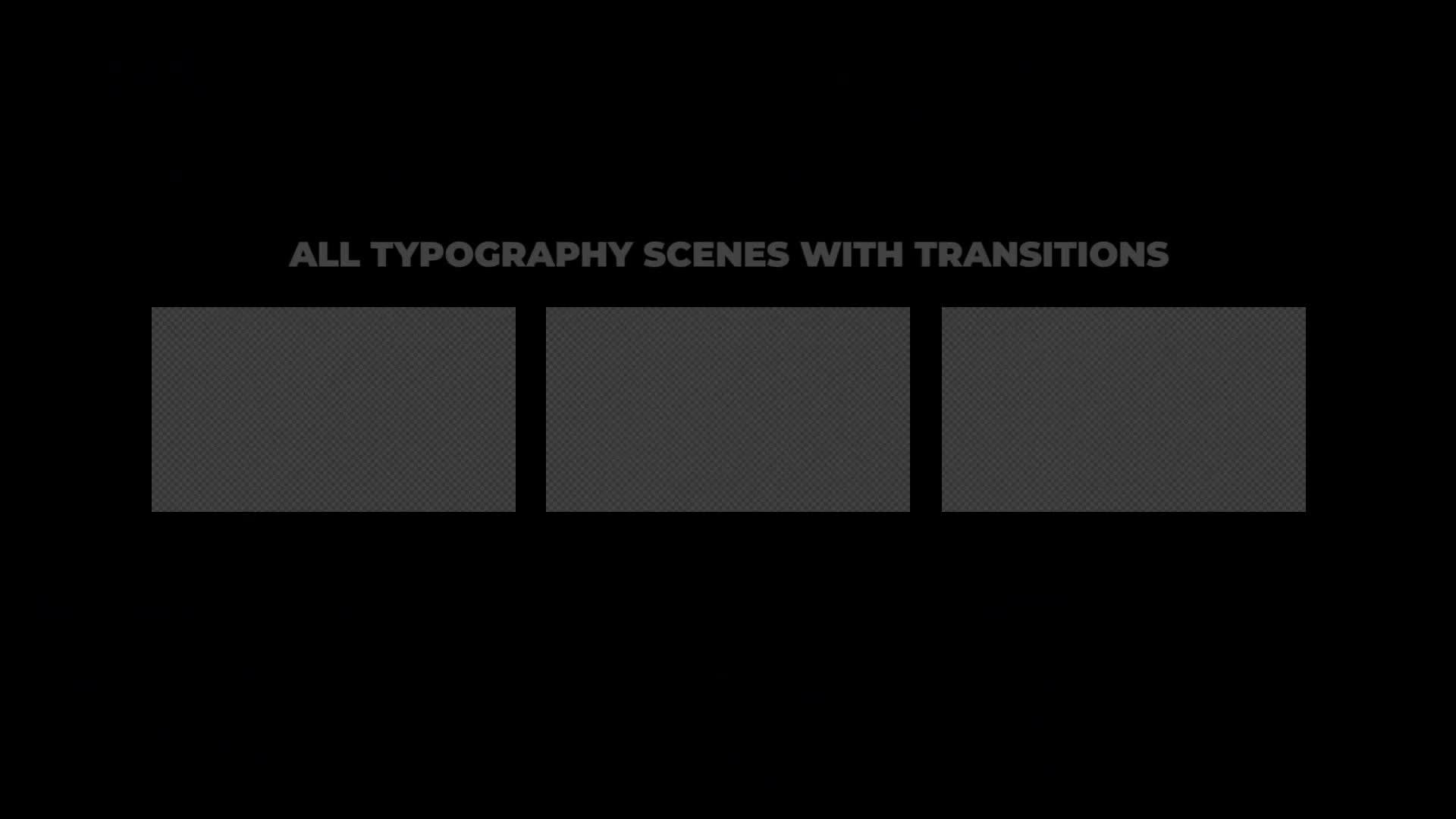 Trendy Typo Scenes Videohive 35156070 Premiere Pro Image 1