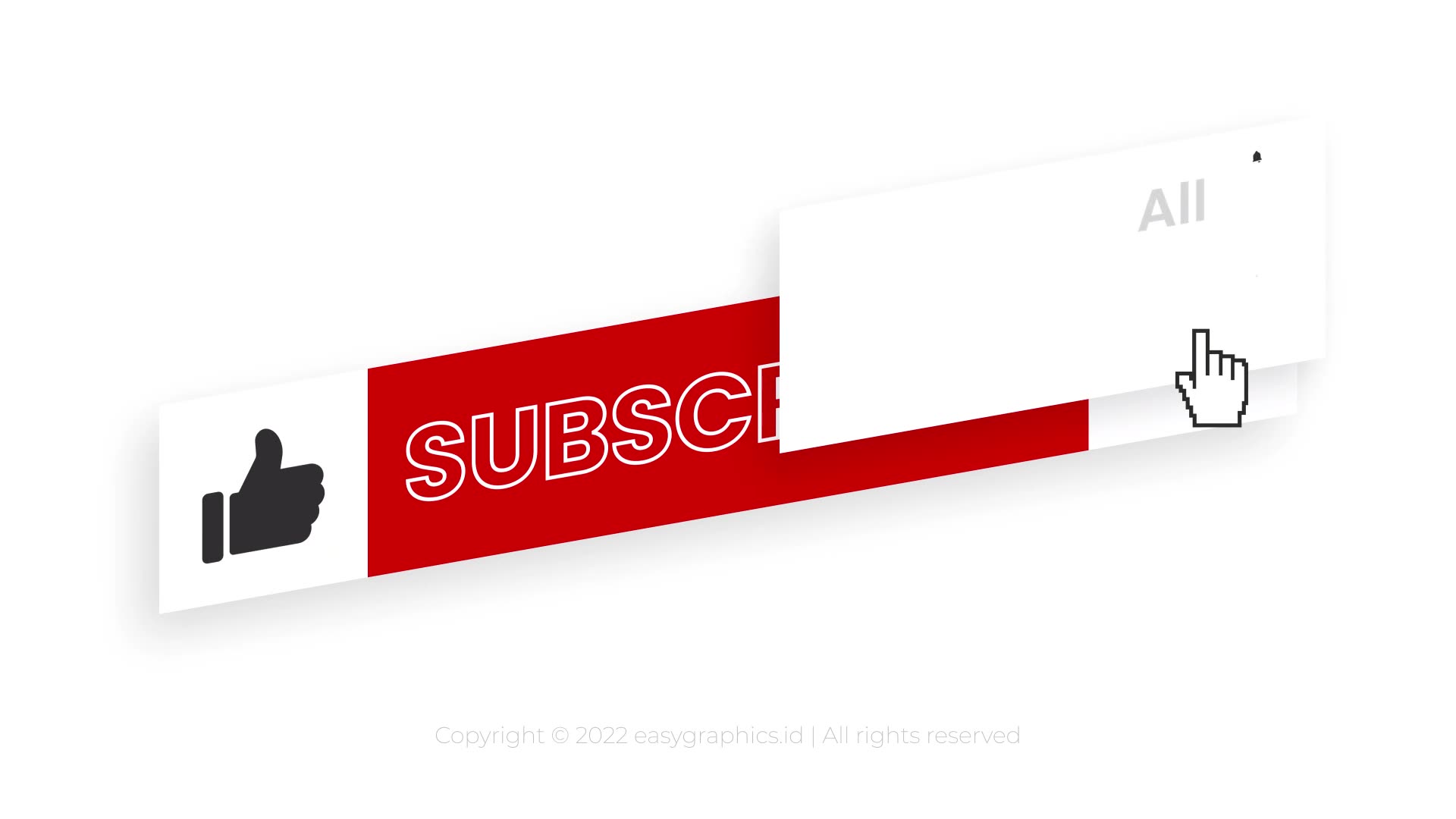 Trendy Youtube Subscribe Button Pack Videohive 37261546 After Effects Image 3