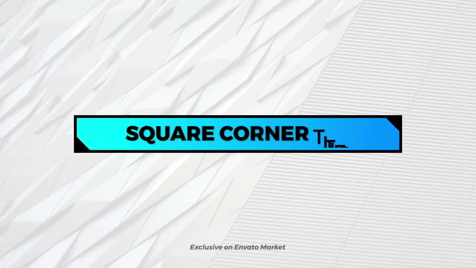 Triangle Corner Titles - Download Videohive 22388423