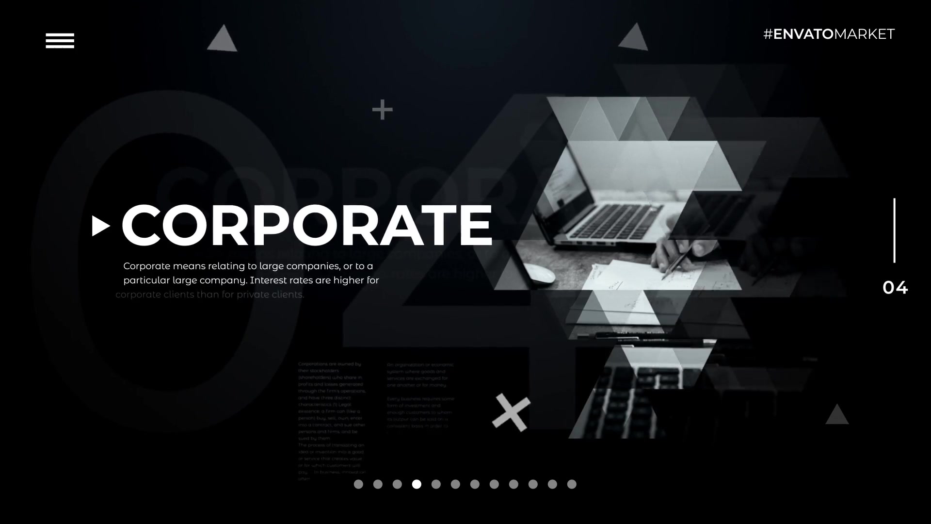 Triangle Corporate Presentation Videohive 22376112 After Effects Image 4