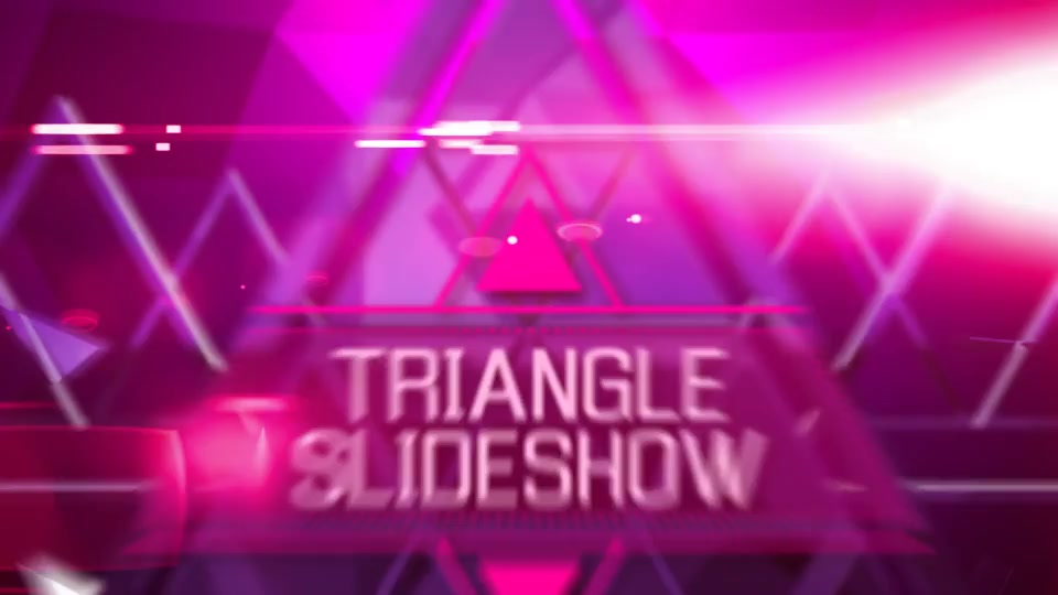 Triangle Slideshow Videohive 11309549 After Effects Image 3