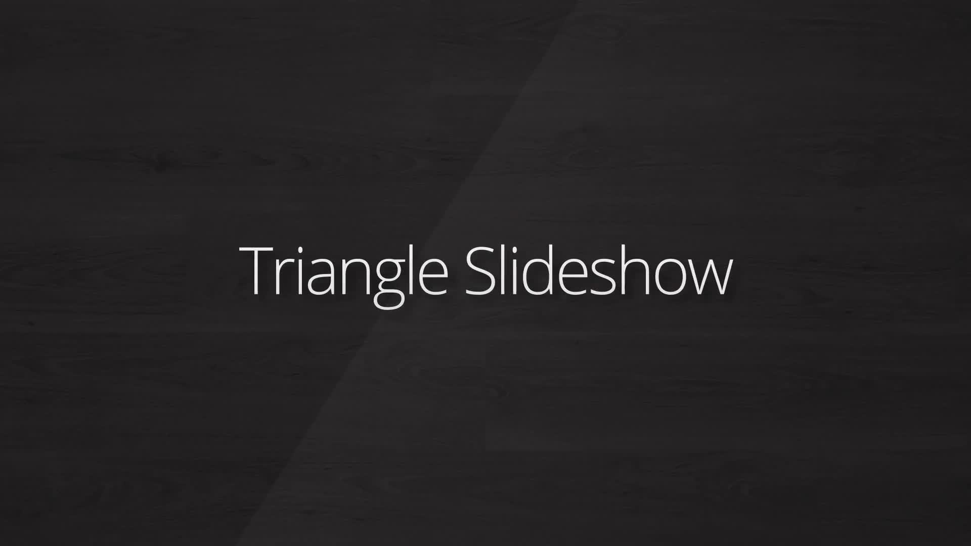 Triangle slideshow - Download Videohive 7675802
