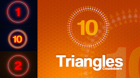Triangles Countdown - Download Videohive 4588233