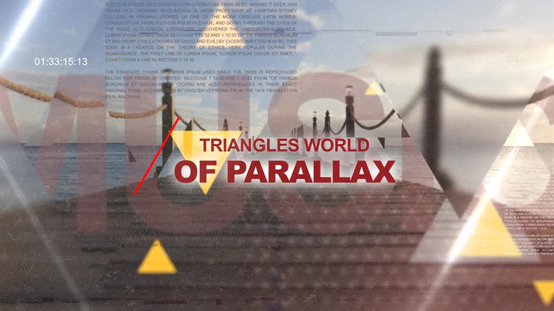 Triangles World of Parallax - Download Videohive 17368688