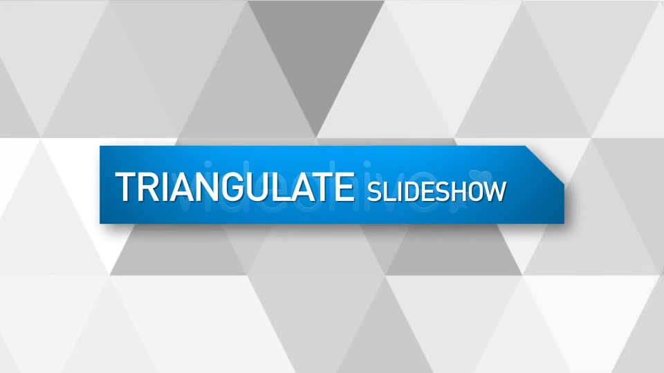 Triangulate Slideshow - Download Videohive 3681335