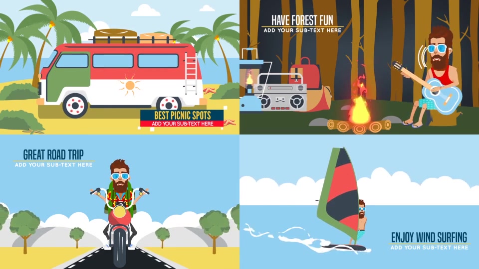 Trip and Travel Promotion with Hippy - Download Videohive 19674801