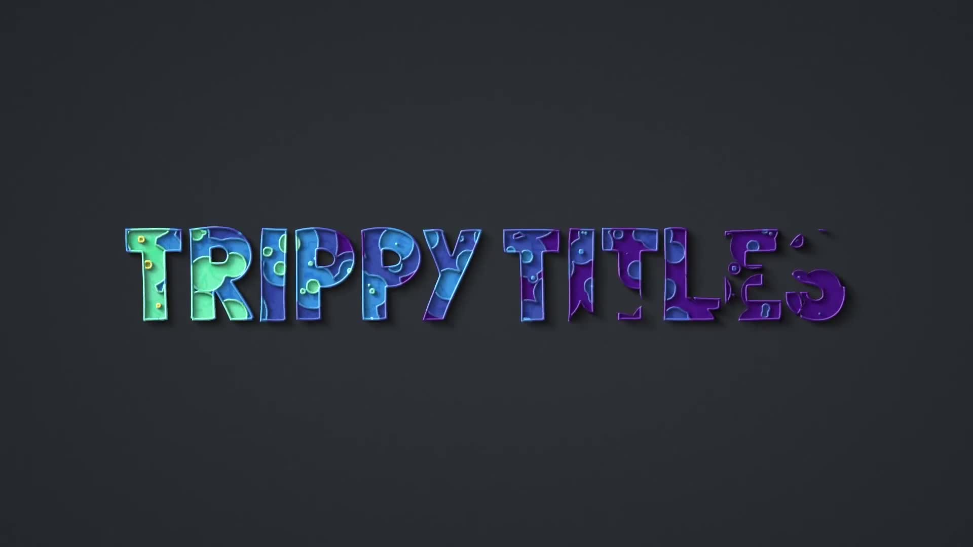 Trippy Titles Mogrt Videohive 23662438 Premiere Pro Image 1