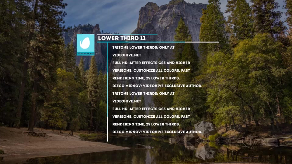Tritone Lower Thirds - Download Videohive 15558200