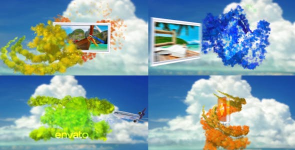 Tropical Particles - 10558254 Download Videohive